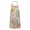 Pioneer Flower Floral-1, variant on Pioneer Flower Floral Print Pattern Apron for Women and Men, Cotton Linen Waterproof with Pockets, Adjustable, 33x27 Inch for Kitchen, Gardening, BBQ, Salon