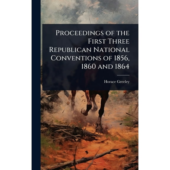 Proceedings of the First Three Republican National Conventions of 1856, 1860 and 1864, (Hardcover)
