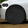 thumbnail image 1 of AURARMLET 2 Pcs Accessoire de Roue de Voiture Noir pour Protéger les Pneus de Roue de Remorque, 1 of 4