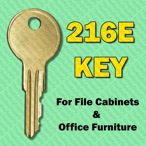 216E Key For Desk File Cabinet & Office Furniture