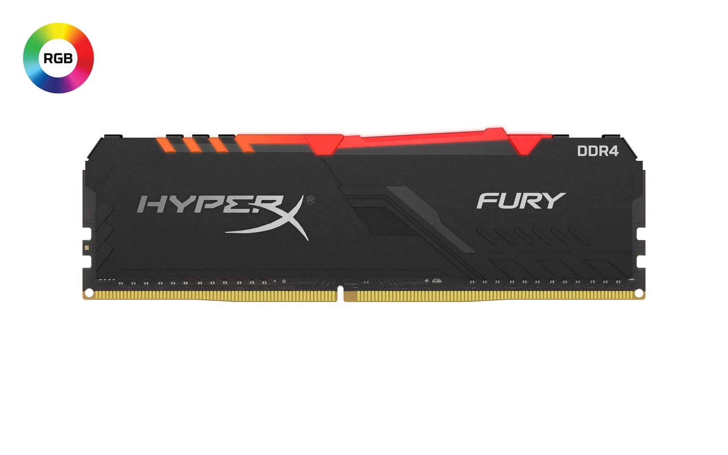 HyperX Fury 16GB 3200MHz DDR4 CL16 DIMM  RGB - Walmart.com