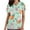 CA-Mint Green, variant on lcziwo Easter Scrub Tops for Women Bunny Egg Hunt Print Medical Scrubs Holiday Working Uniform 2025 Summer Shorts Sleeve V Neck T Shirts Purple L Dollar Sales
