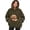 Light Brown, variant on laqbezok Pet Pouch Hoodie, Cozy Cuddle Hoodie with Kangaroo Pocket for Small Pets, Oversized Fleece Pet Carrier Sweatshirt for Cats and Small Dogs, Beige L