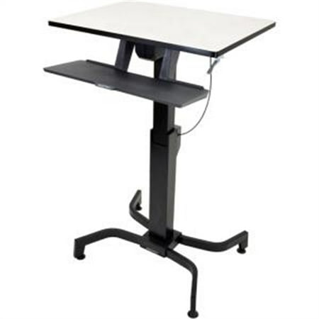Ergotron Inc. 24 280 926 WorkFit PD, Sit Stand Desk (light grey)
