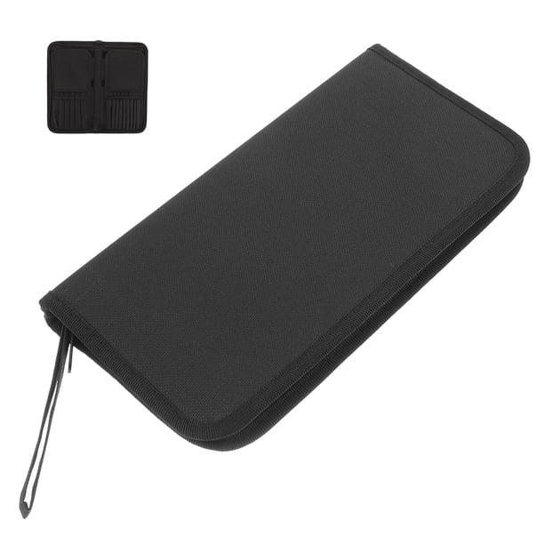 Porta brochas de maquillaje Organizador de herramientas de maquillaje Porta brochas reutilizable Bolsa portátil para brochas