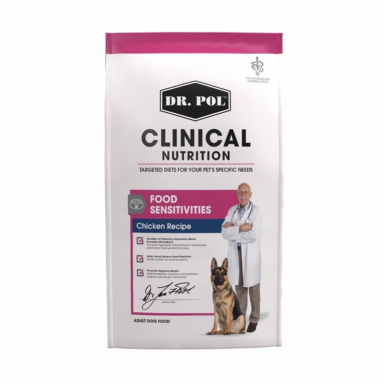 Clinical Food Sensitivities Hydrolyzed Chicken Dog Food, 7 Lb photo 1