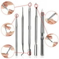 thumbnail image 2 of Stainless Steel Cuticle Pusher and Gel Nail Polish Remover Set 6-Pc., 2 of 8