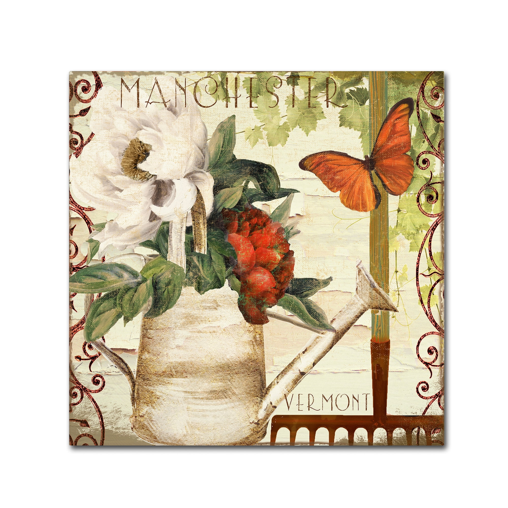 Trademark Fine Art "Vermont Summer III" Canvas Art by Color Bakery