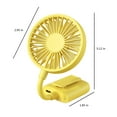 thumbnail image 3 of XGFHYJEH Hand Held Fan, Mini Fan Handheld, Hand Held Fan Rechargeable, Portable Folding Hand Held Cooling Fan, 3 of 7