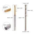 thumbnail image 2 of Unique Bargains M2 x 0.4 Spiral Point Thread Tap and 1.6mm Drill Bit Set Cobalt High Speed Steel, 2 of 6