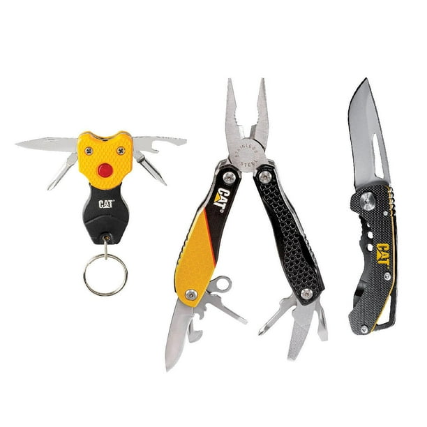 Cat Multi-Tool, Knife, and Keychain Tool Set - Walmart.com ...