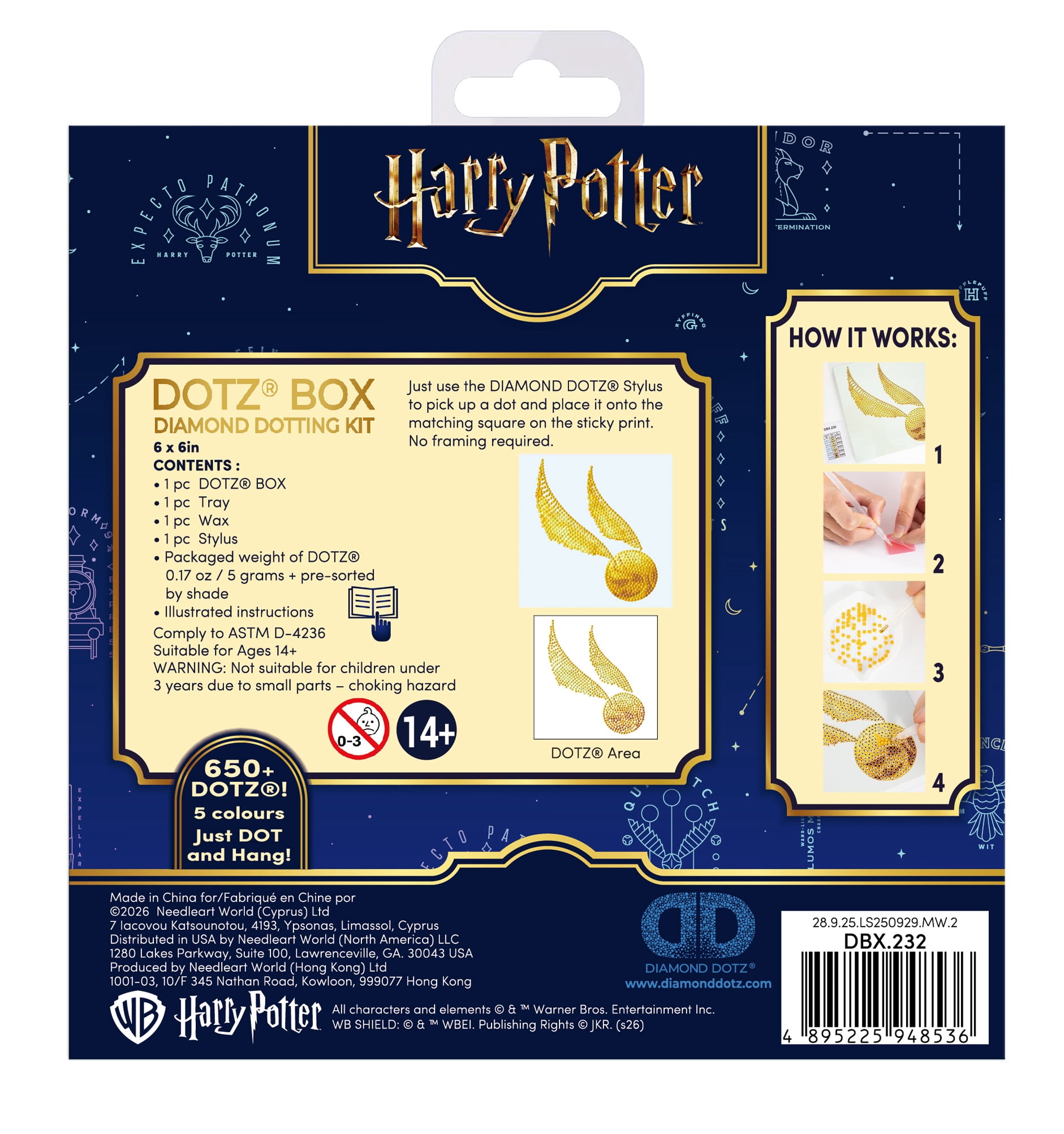 DIAMOND DOTZ® Harry Potter Platform 9 3/4 Special Edition DOTZ