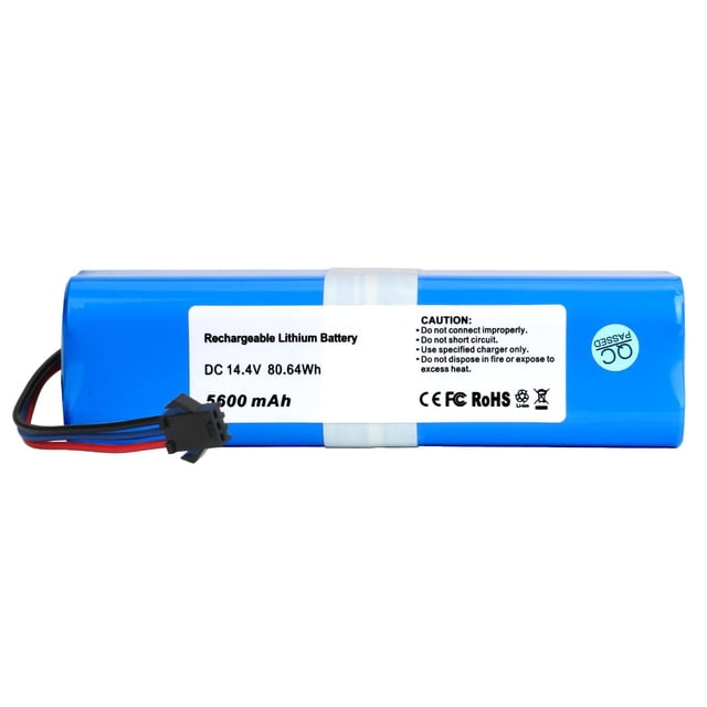 Batería de repuesto de 5600 mAh para Proscenic M7, M8, M7 Max, LDS M7 Pro, V980 Max, V980 Plus, Lydsto R1, Viomi S9, Onson J30 Pro, Roidmi Eve Plus, Onson J30 Pro, batería de iones de litio de 14,4 V.