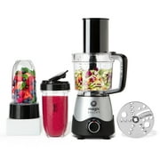 Magic Bullet Kitchen Express Personal Blender and Food Processor, Silver, MB50200. (Condition: New)