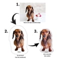 thumbnail image 4 of Printtoo 3D Animal Shape Cushion Plush Soft Toy Customized Photo Pillow Birthday Gift Home Decor-12X12, 4 of 6