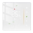 thumbnail image 2 of Programmable Room Temp Controller for Home, 95-240V, White WiFi Smart Floor Thermostat, 2 of 8