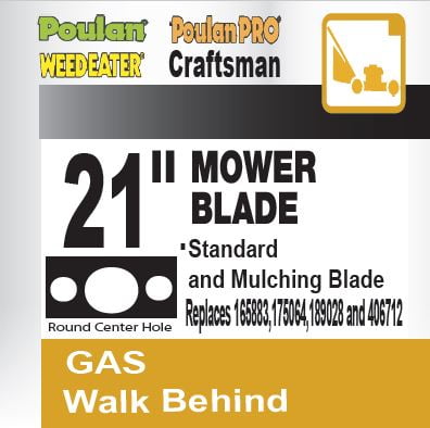 Poulan Pro Husqvarna HOP 21-Inch Mulching Blade 189028