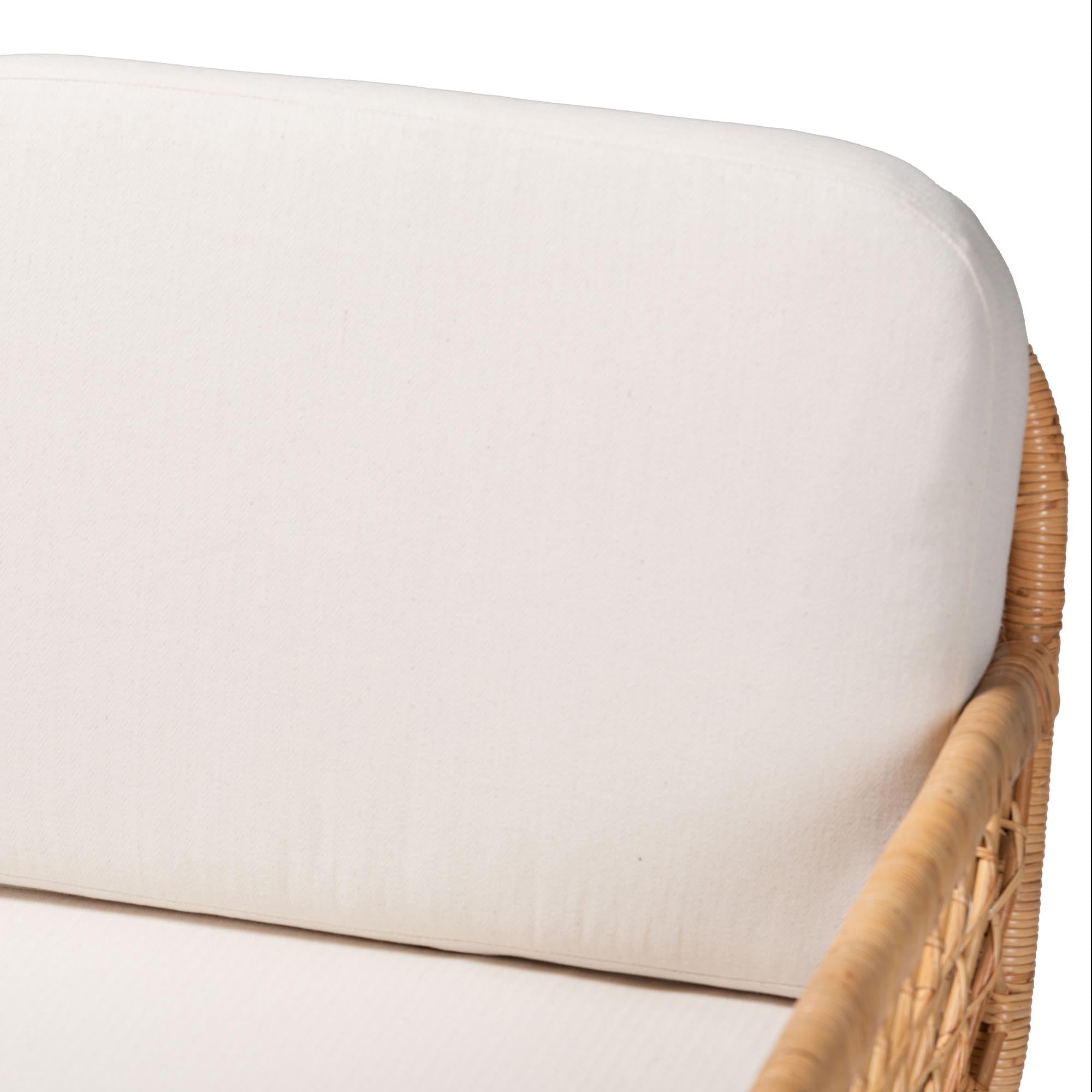 bali & pari Pakis Boho Sofa, Natural
