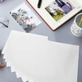 thumbnail image 4 of Nestingho 50Pcs Photo Laminating Sheets White Self Adhesive Protective Film for Pictures, 4 of 8