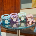 thumbnail image 4 of Binwennn Tasse Mignonne Tasse à Double Paroi en Verre Grande 400 ml Bouteille d'Eau Rétro en Forme de Téléphone avec Bandoulière Ajustable Bouteille d'Eau Potable Étanche avec Autocollants 3D Convient pour l'Extérieur, 4 of 4
