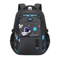 thumbnail image 2 of Cartoon Print Back to School Backpack Large Capacity School Backpack Bookbag for Students Lightweight Casual Commuter Daypack with Spacious Compartments for Daily Travel & Campus Use, 2 of 6