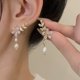 thumbnail image 1 of Pendientes colgantes de flores de cristal para mujer, joyería de moda, pendientes de diamantes de imitación, regalo para fiesta, mejor amiga, 2023 Dengxun unisex, 1 of 2