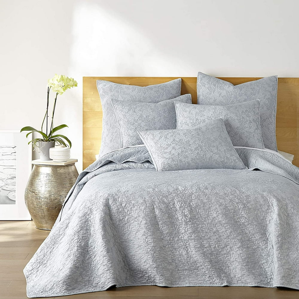 Homthreads - Emory Quilt Set -King Quilt + Two King Pillow Shams ...