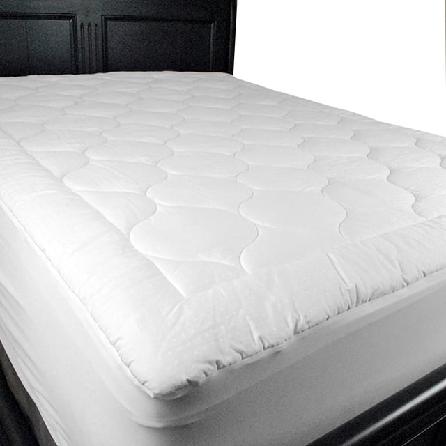 Protector de Colchón DII Queen Plush Algodón Blanco 152x203 cm