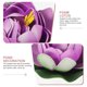 thumbnail image 3 of unbranded 5Ud Plantas Artificiales Flotantes De Loto Morado Para De Fuente Piscina Exterior, 3 of 6