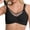 Black, variant on Minimizer Bras for Women Plus Size,Full Coverage Coolcomfort T Shirt Unlined Bra with Underwire for Heavy Breast-White-75C