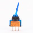 thumbnail image 2 of Botón de interruptor azul modificado de 12V 3 PIN para automóvil Automobil azul Zulema interruptor, 2 of 8