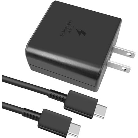 45W USB C Fast Charger for Samsung Charger Type C  PD Charger for Samsung Chromebook Plus Pro Galaxy Book Type-C Wall Charger Adapter  PPS Charger USB-C for Samsung Phone Charger Fast Charging Cord