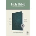 thumbnail image 1 of NLT Thinline Reference Bible, Teal Blue LeatherLike Indexed, 1 of 1