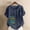 Navy, variant on Womens Tops Plus Size,Clothes under $5 2024,Women Casual Cotton and Linen Top Ocean Fish Printed Short Sleeve Button Tunic T-shirt Blouse Tops Blue S
