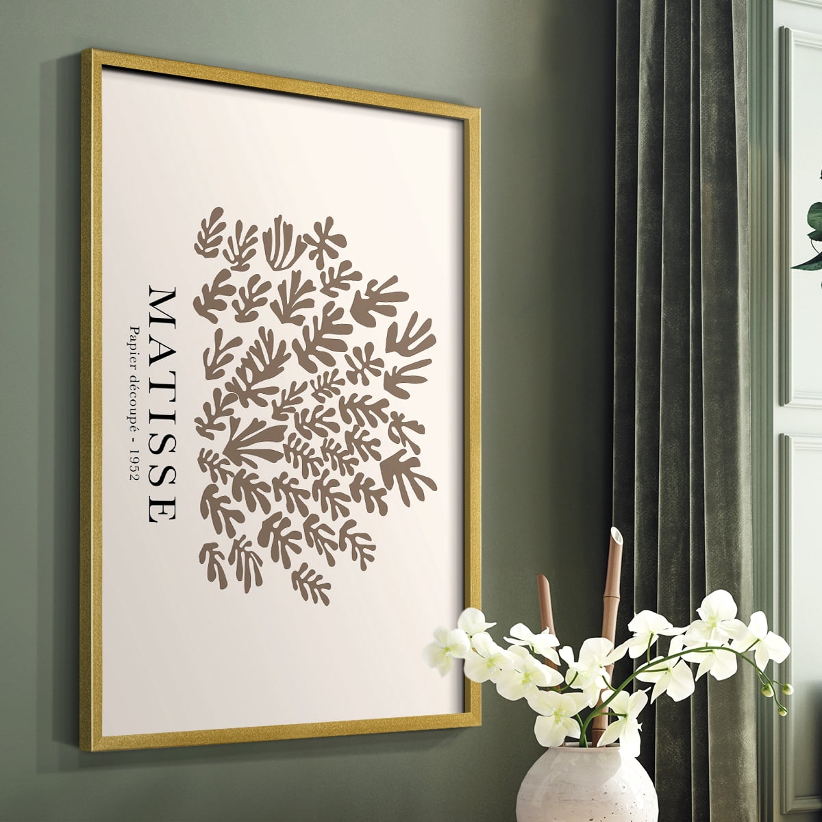 Matisse CCLII in Solid Wood 8 x 10 Framed Print