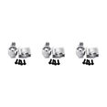 thumbnail image 1 of Wweixi Aluminum Alloy Caster Mounts For ECX 1/12 Rc RGT 136100 RC Car Today silver 3Set, 1 of 6