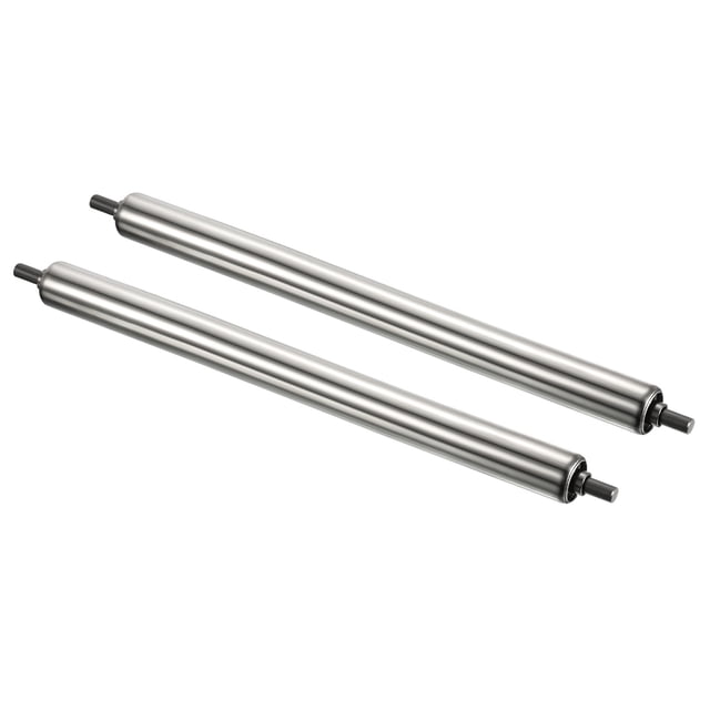 Unique Bargains Transmetteur à Gravité en Acier Inoxydable 1 Pieds X 12 Pieds, Extrémité Galvanisée, Lot de 2