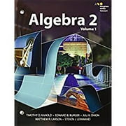 Hmh Algebra 2: Interactive Student Edition Volume 1 2015 (Paperback)
