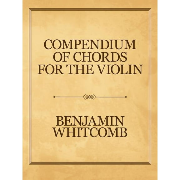 Compendium of Chords for the Violin (Paperback)