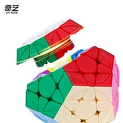 Qiyi Qiheng S2 Megaminx Magic Cube Stickerless Speed Cube Puzzle Toys Children Gift