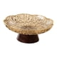 thumbnail image 3 of Cuenco decorativo con pedestal, cesta para frutas, organizador de contenedores, pedestal extraíble, soporte para alimentos y verduras, bandeja de Oro, 3 of 8