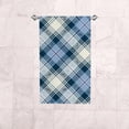 thumbnail image 5 of Soft Hand Fingertip Towels, 2 Pcs Face Bath Towels Tartan Pattern Absorbent Washcloths for Bathroom Hotel Kitchen, 30"x15", 5 of 6