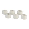 thumbnail image 1 of twisto Cylinder Pedestal Stand Foldable Cake Stand Prop Countertop Display Plinth Pillar Round Riser Table for Flower Dressing Room 6Pcs 18cm, 1 of 8
