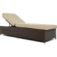 thumbnail image 4 of Serta Laguna Chaise Longue de Rangement Extérieure en Osier - Ensemble de 1, Brun, 4 of 9
