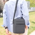 thumbnail image 4 of Hfnxid Mens Small Crossbody Bag Casual Messenger Shoulder Sling Bag Oxford Packs for Work Business, 4 of 7