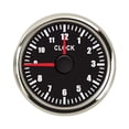 thumbnail image 1 of Waterproof Clock Gauges Car Boat Instrument Hour Meters 0~12 Hours Show Clock Meter with Red Backlight ,Easy to Calibrate, 1 of 7