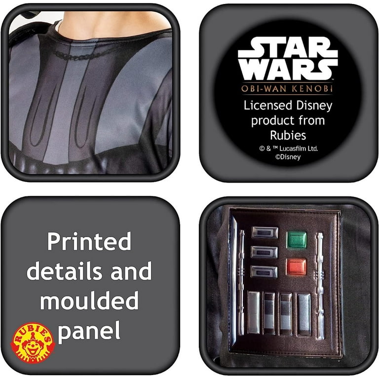 Darth Vader Boys Costume Obi Wan Kenobi TV Series Deluxe Darth Vader Boys Costume Obi Wan Kenobi TV Series Deluxe