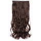 thumbnail image 1 of Extensiones de pelo sintético rizado con clips, 3/4 de cabeza, 5 clips, 1 of 7