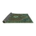 thumbnail image 2 of Ahgly Company Indoor Rectangle Persian Turquoise Blue Traditional Area Rugs, 4' x 6', 2 of 4