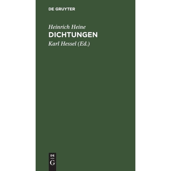Dichtungen (Hardcover)